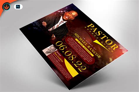 Pastor Appreciation Flyer Template Gr Fico Por Seraphimchris Creative Fabrica