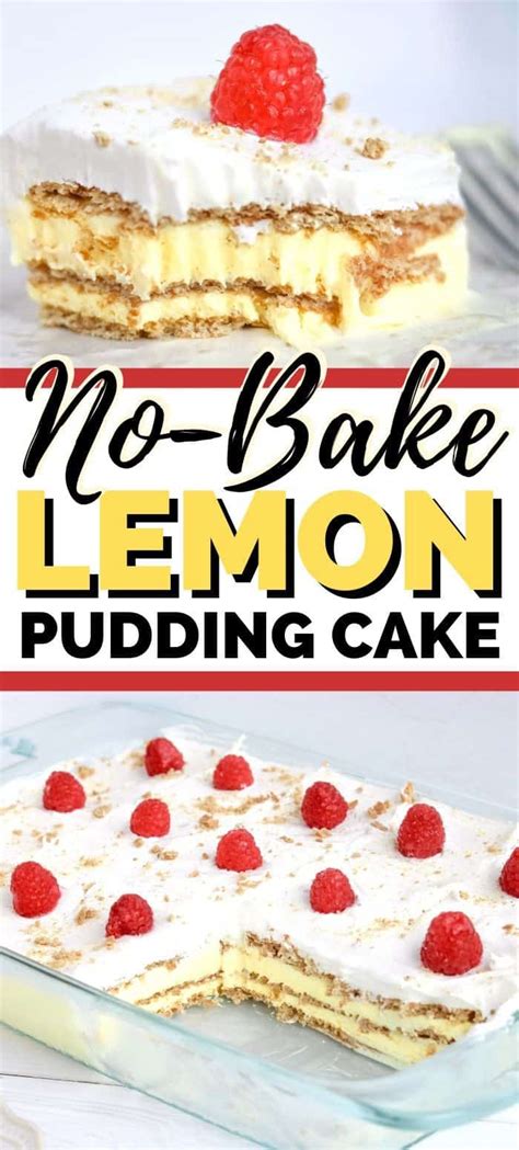 Lemon Icebox Cake Easy No Bake Lemon Dessert Recipe