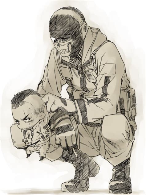 Pin By Pika On Anime Call Of Duty Ghosts Character Art Character Design