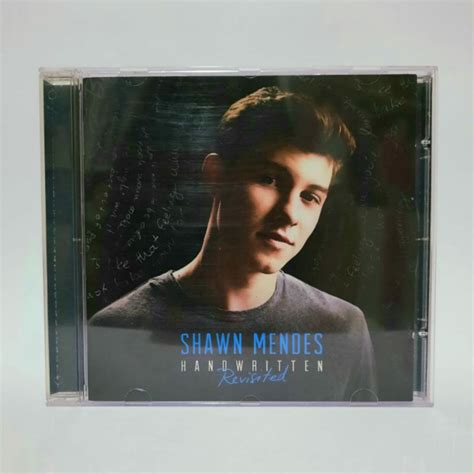 Cd Shawn Mendes Handwritten Revisited Shopee Brasil