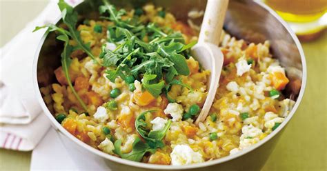 Pumpkin And Goats Cheese Risotto