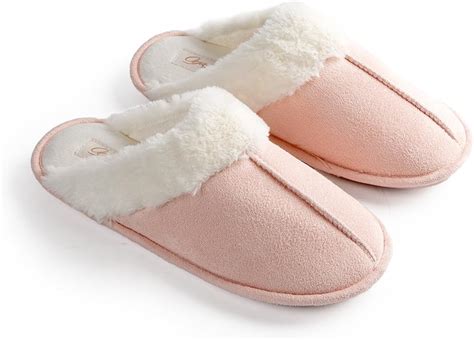 Slippers For Women Lady House Bedroom Fuzzy Womens Cozy