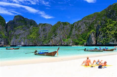 Maya Bay In Phi Phi One Of Phi Phi S Most Beautiful Beaches Go Guides