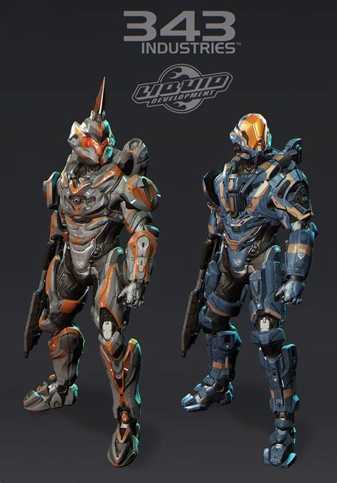 Halo 4 Suits Fotus And Rogue By Polyphobia3d On Deviantart Halo