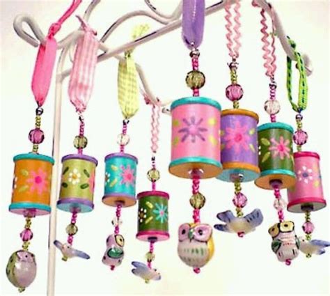 Lovely Spool Crafts Wooden Spool Crafts Christmas Decorations To Make
