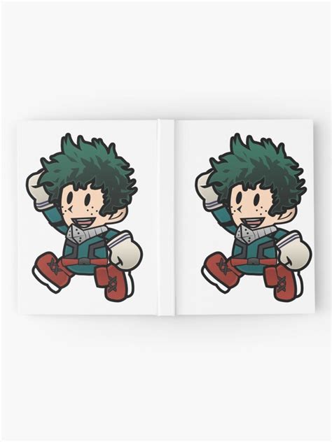 Paper Deku Hardcover Journal For Sale By Doctorbadguy Redbubble