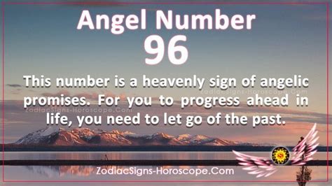 Angel Number 96 Meaning Letting Go Of The Past 96 Angel Number