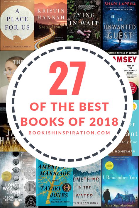27 Of The Best Books Of 2018 Bookish Inspiration