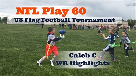 Playing a game at the end of a practice is a good way to reward your flag football players for their hard franklin sports nfl cleveland browns youth flag football set. NFL Play 60 Flag Football Tournament - Caleb C Wide ...