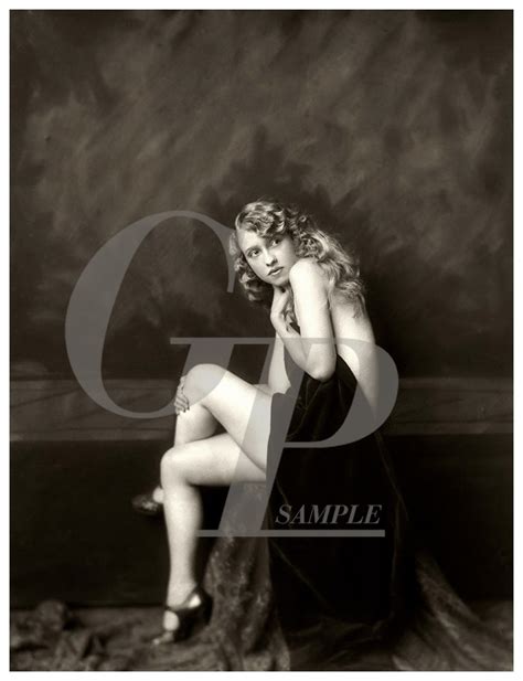 Risque Art Nude Ziegfeld Girl Circa 1920 Fine Art Print Etsy Australia
