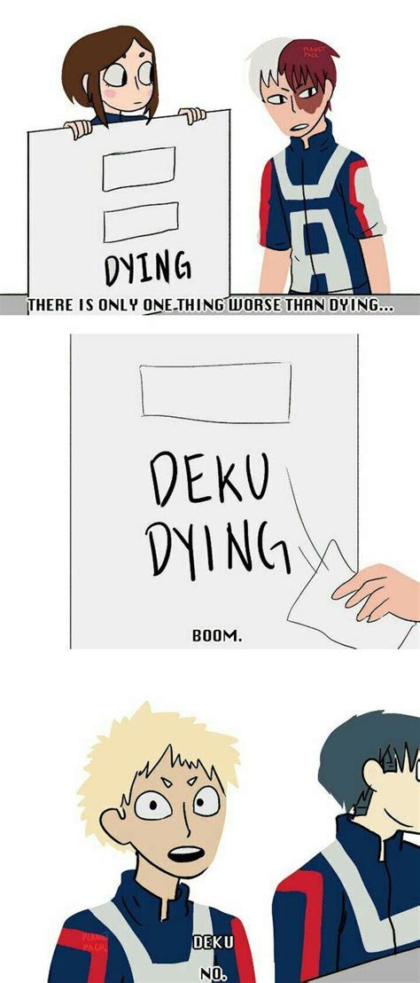 Worst Than Dying My Hero Academia Know Your Meme