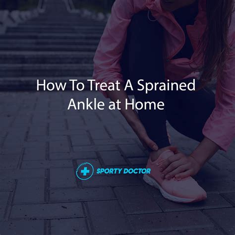 How To Heal A Sprained Ankle Fast At Home Sporty Doctor