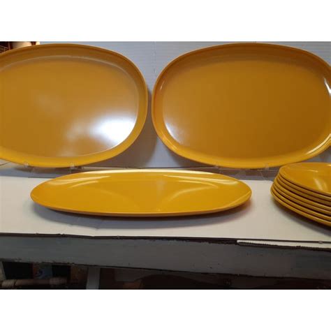 Vintage Melmac Dinnerware Set 21 Pieces Chairish