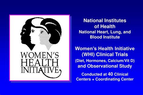 Ppt National Institutes Of Health National Heart Lung And Blood Institute Womens Health