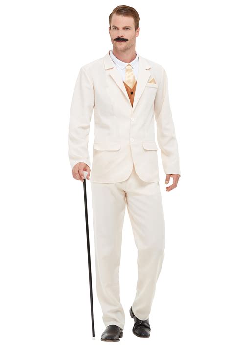 Roaring 20s Gentleman Costume For Men For Carnival
