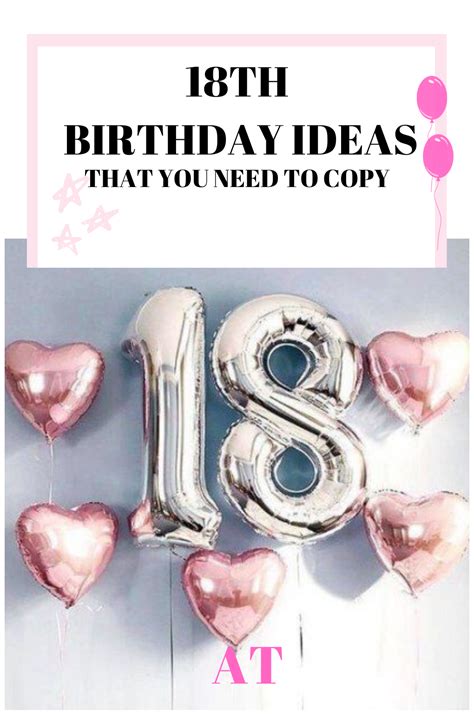 Cutest 18th Birthday Ideas You Need In Your Life Cute 18th Birthday Ts Cute18thbirthd
