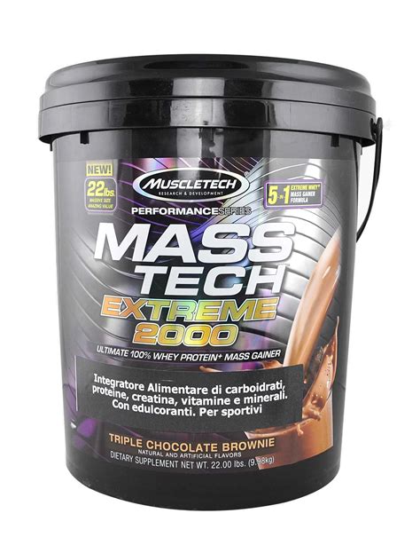 Masstech extreme 2000 unboxing and result(mass gainer review) before and after. Mass-Tech Extreme 2000 Performance Series by MUSCLETECH ...
