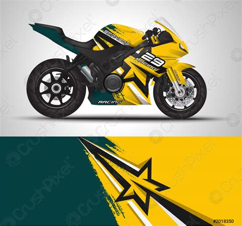 Sticker Design For Motorcycle Attractive Offer World Aow Logo