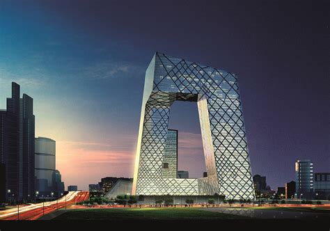 Want A Rem In Your Room Beijings Cctv Tower Transformed Into A