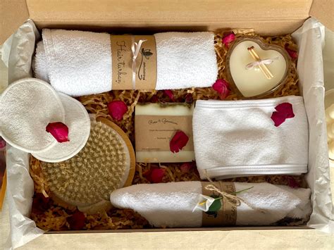 Personalised Spa T Box Relaxing Set Kit Pamper Box Women Etsy