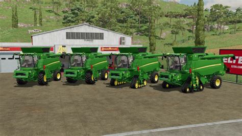 John Deere T Series And X Headers Fs Mod Mod For Farming