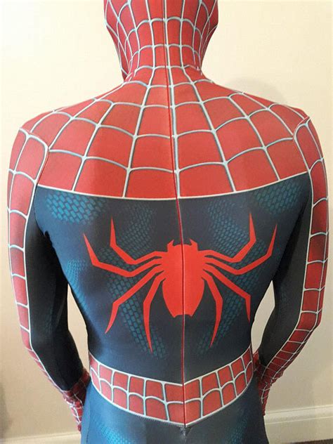 Spider Man Combinaison Cosplay Costume Body Spiderman Zentai Costume Halloween Cos Ebay