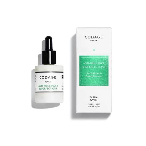 Codage Paris Serum N°2 Anti Shine And Imperfections Dr Med