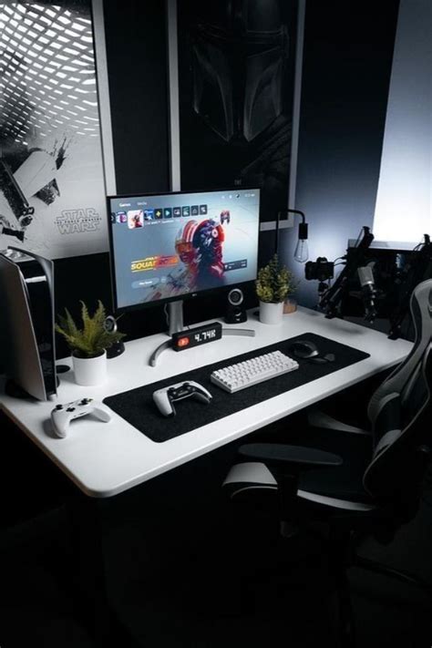 Ps5 Gaming Setup Idea In 2022 Gaming Room Setup Gaming Desk Setup