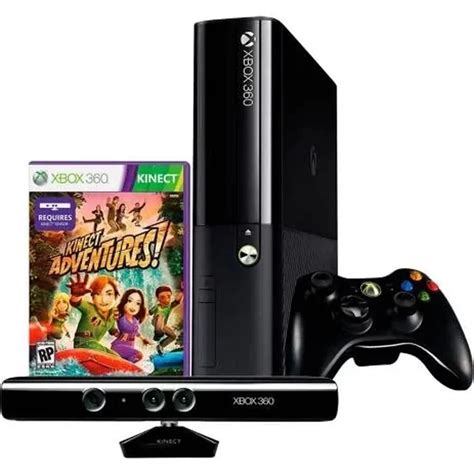 Console Xbox 360 Super Slim 4gb Mostruário Sensor Kinect 1 Jogo De