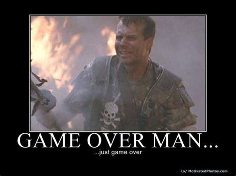 Aliens Game Over Game Over Man Aliens Movie Man Movies