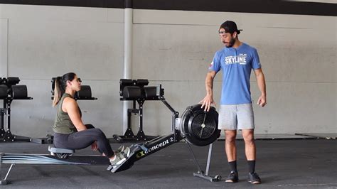 Setting The Damper On A Concept Rower Skyline CrossFit YouTube