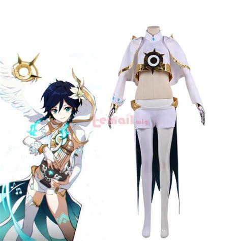 game genshin impact venti archon outfit cosplay costume
