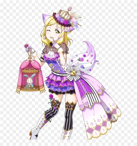 Transparent Wonderland Png Mari Love Live Cards Png Download Vhv