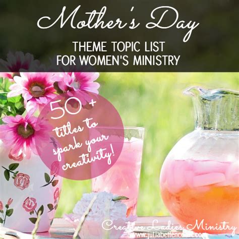 Last Minute Mother Daughter Banquet Planning Ladies Ministry Mothers Day Theme Mother
