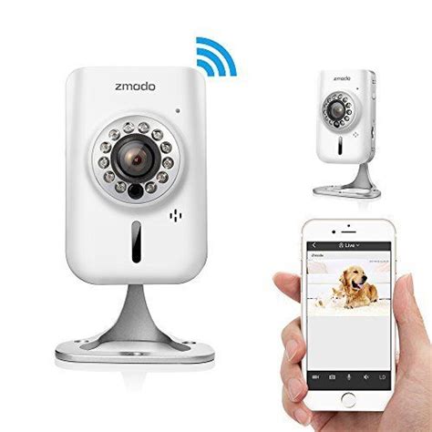Zmodo 720p Hd Wireless Wifi Network Ip Home Indoor Security Camera W