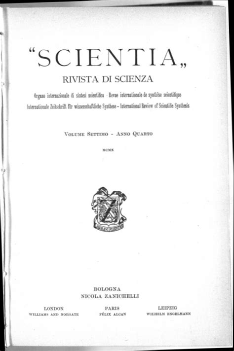 scientia italian journal wikiwand