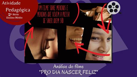 Atividade Pedagógica Análise Do Filme Pro Dia Nascer Feliz Youtube