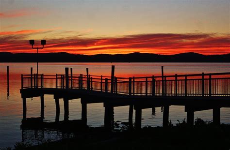 Pier Sunrise Photograph By Thomas Mcguire Fine Art America