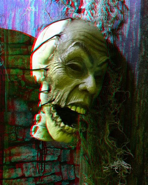 3d Picture Of The Day Scary Face