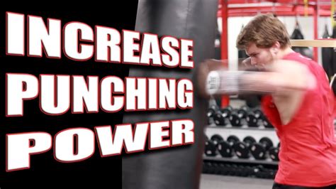 3 Exercises To Increase Your Punching Power Youtube
