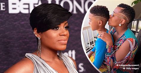 Fantasia Barrino And Her Son Dallas Show Off Matching Haircuts Photo