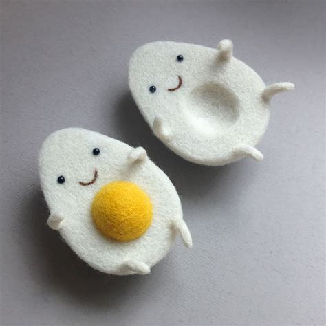Egg Love And Other Felted Wool Sculptures By Ukrainian Artist Hanna