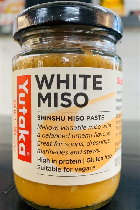 White Shinshu Miso Paste 100g Gluten Freesutiable For Vegans Thai