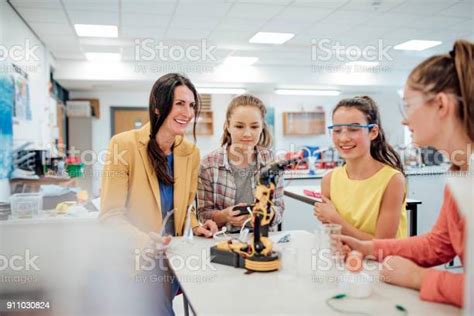 Studying Robotic Arm Stock Photo Download Image Now Education