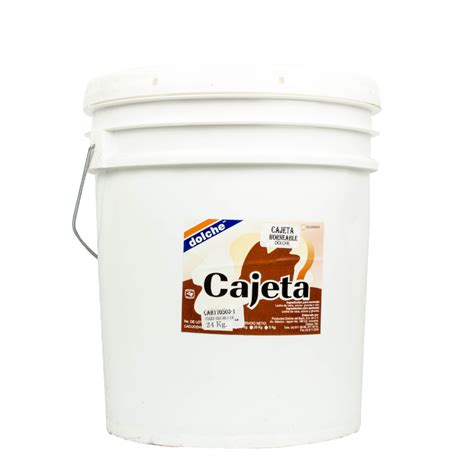 Cajeta Dolche Cubeta 24 Kg Materias Primas Panypas