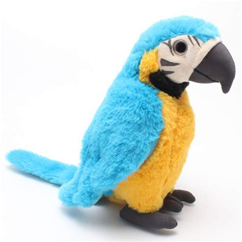 1 Piece Colorful Stuffed Animal Plush Rio Macaw Parrots Plush Toy