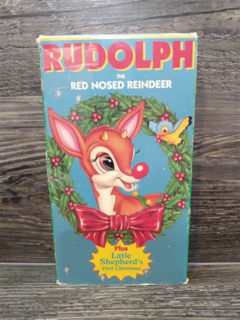 Rudolph The Red Nosed Reindeer Vhs 1992 Goodtimes Video £660