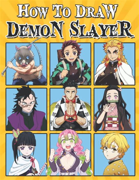 Buy How To Draw Démon Slayer The Big Book Of Démon Slayer Drawing