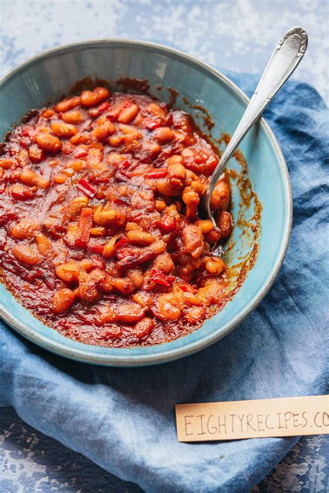Easy Homemade Baked Beans Recipe Eighty Recipes