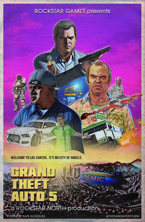 Image Franklin Gta V Affiche  Grand Theft Wiki Fandom Auto 5